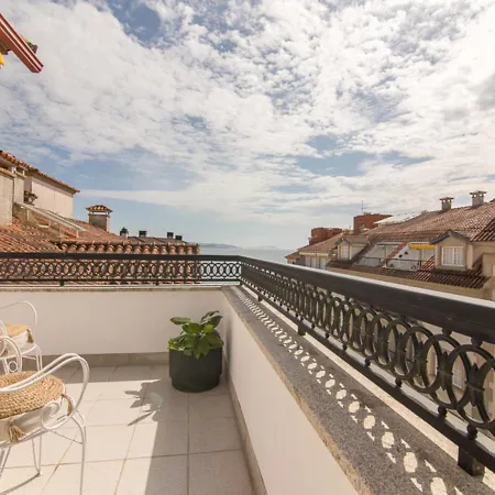 Desconectaengalicia ático Vidal Rocha, Terraza Y Vistas Apartamento Sanxenxo